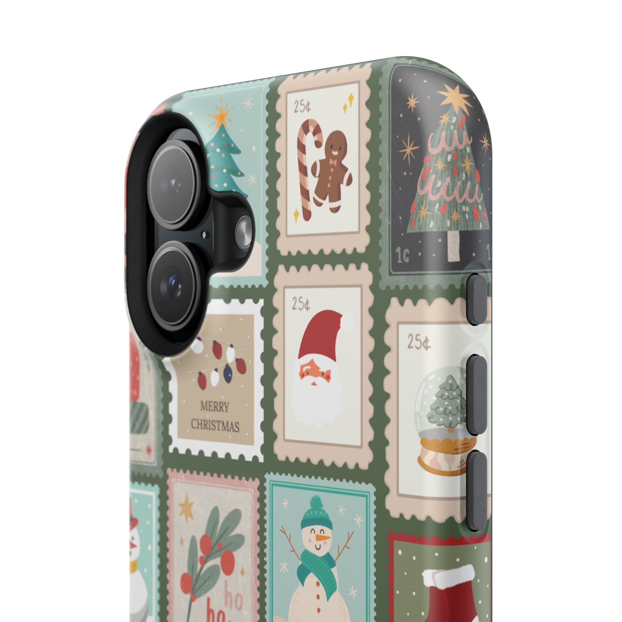 Santa’s Stamp Collection Magnetic iPhone Case