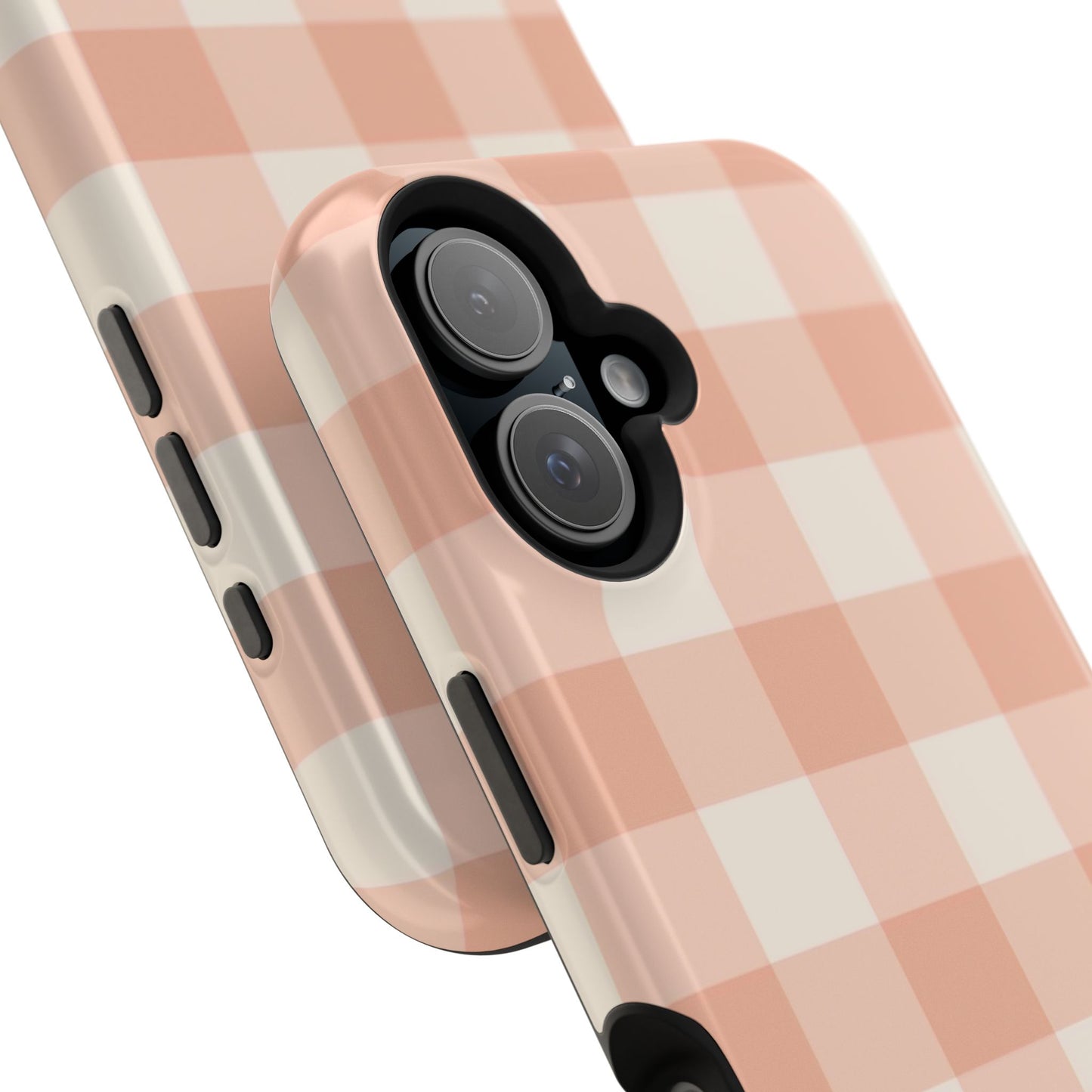 Tea Towel Gingham Magnetic iPhone Case