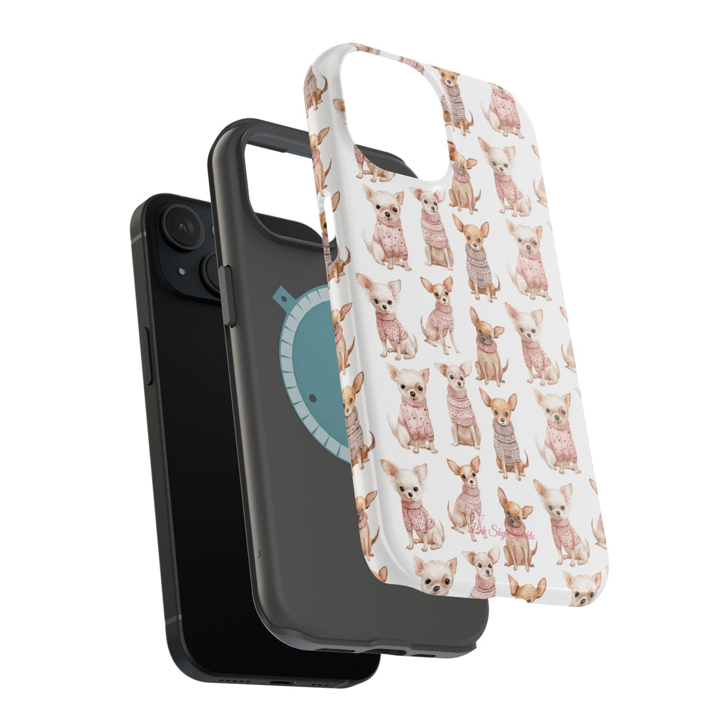 Fancy Toy Chihuahua Magnetic iPhone Case