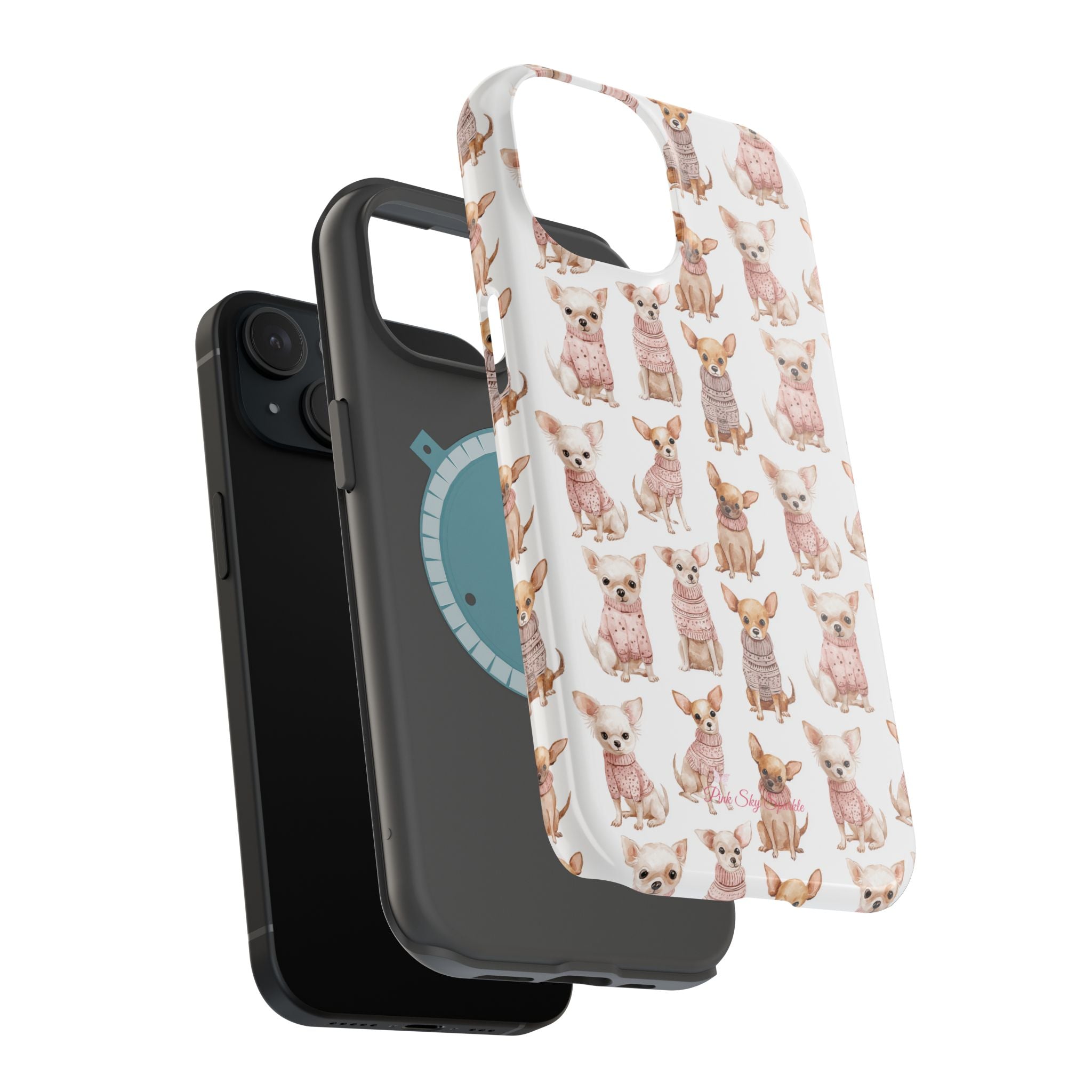 Fancy Toy Chihuahua Magnetic iPhone Case