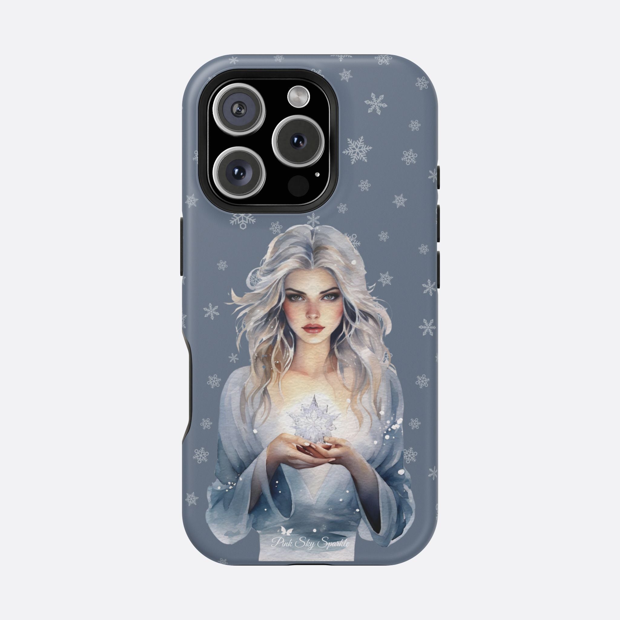 Coque magnétique pour iPhone Winter Witch