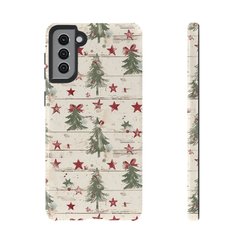 Christmas Tree Farm Tough Samsung Galaxy Phone Case