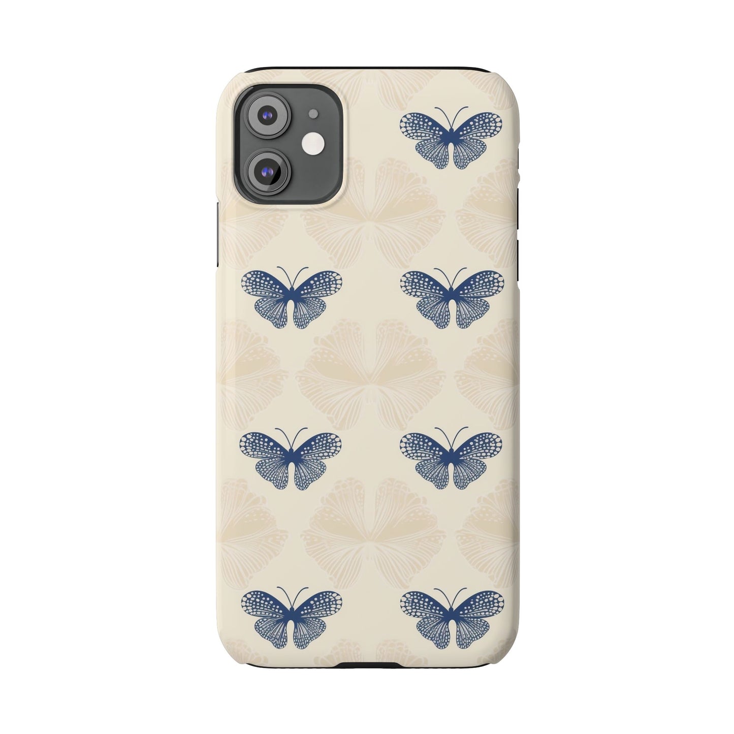 Midnight Flutter Slim iPhone Case