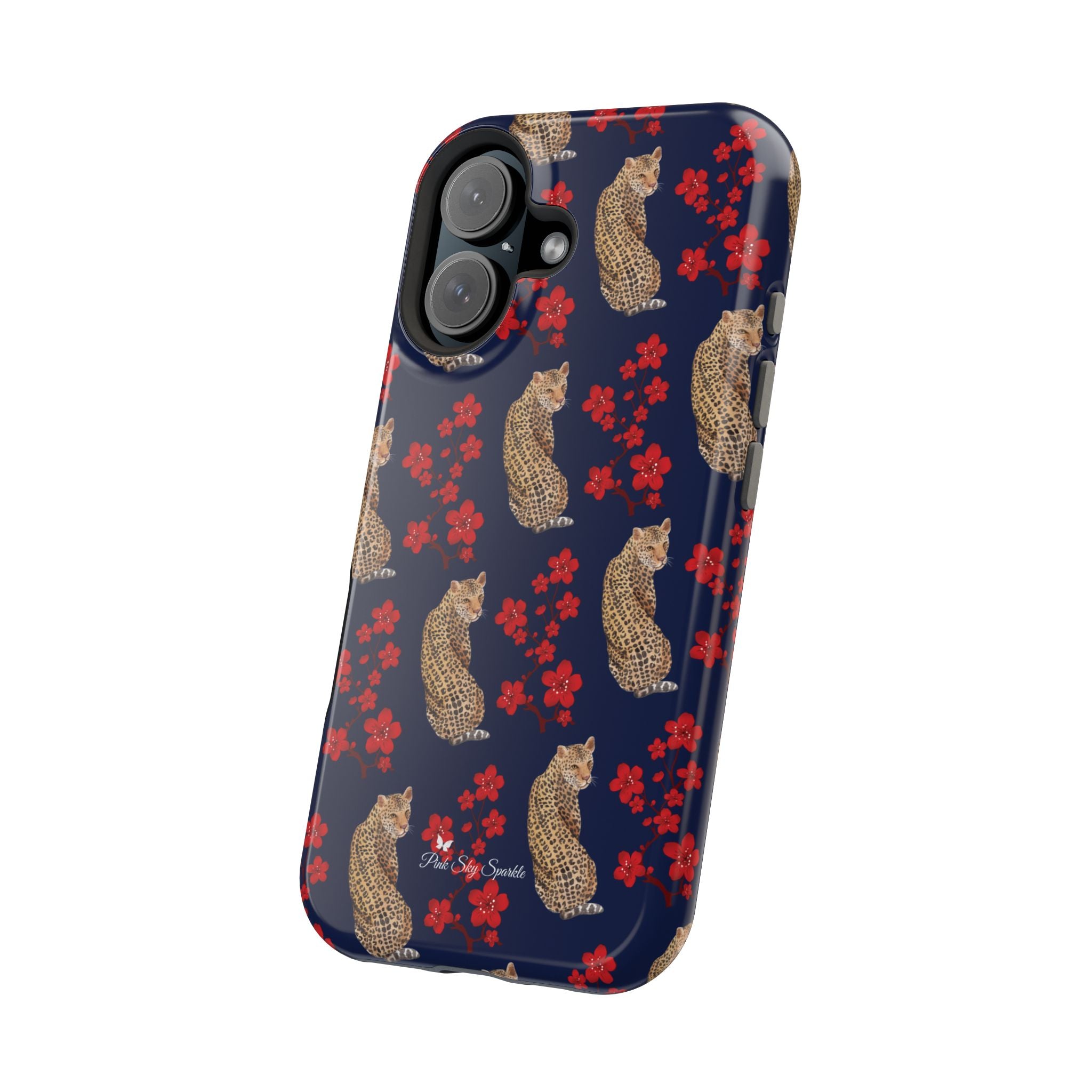 Funda magnética para iPhone Crimson Jungle