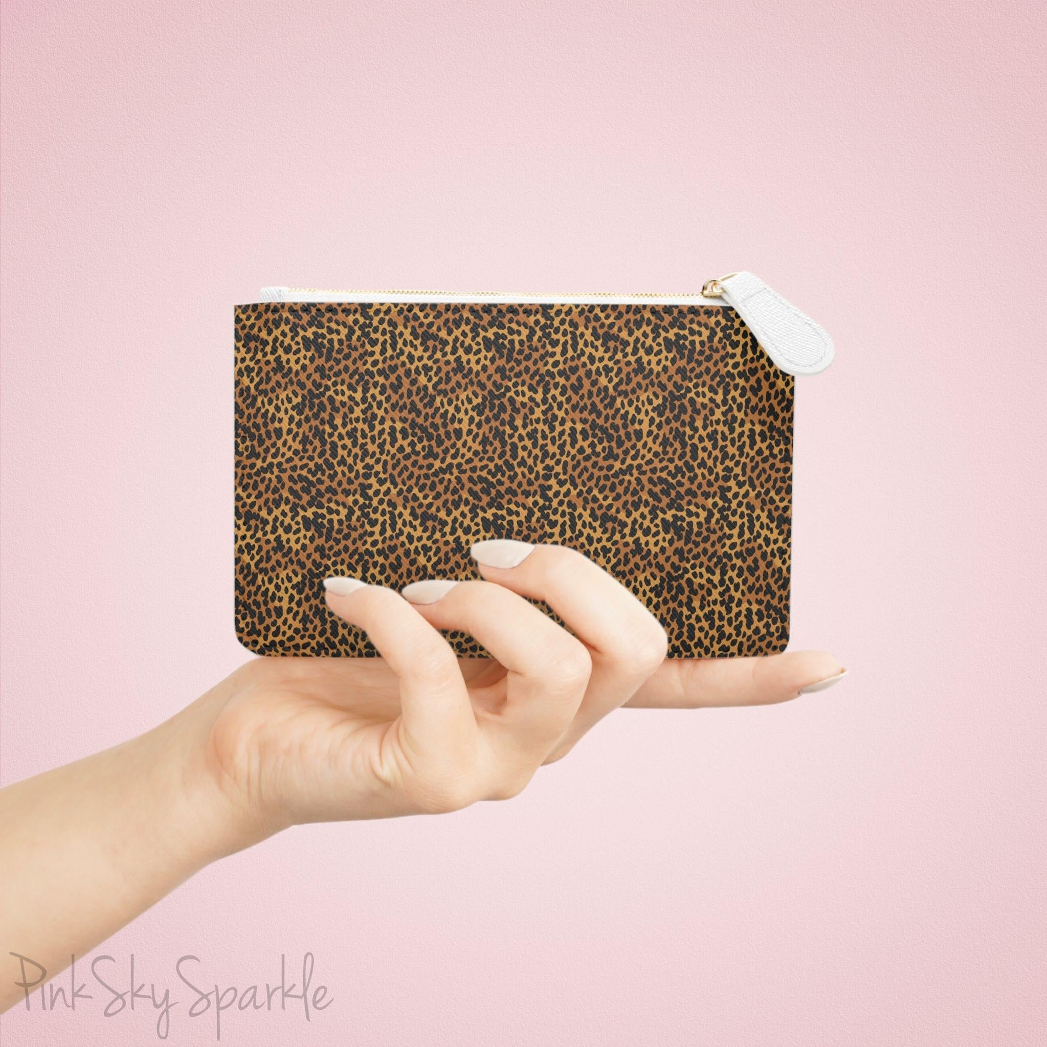 Spotted Luxe Mini Clutch Bag