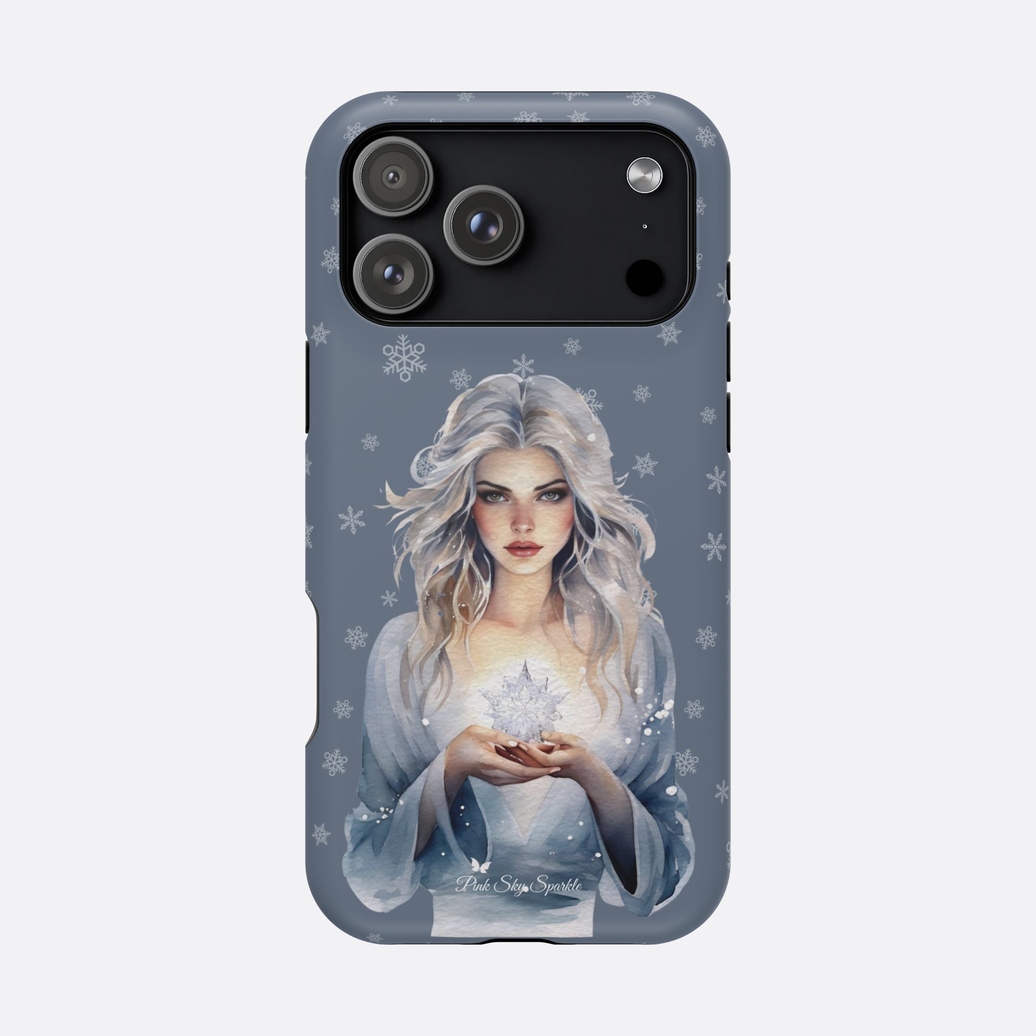 Coque magnétique pour iPhone Winter Witch
