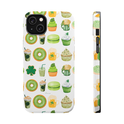 St. Patrick's Day Sips and Sweets Magnetic iPhone Case