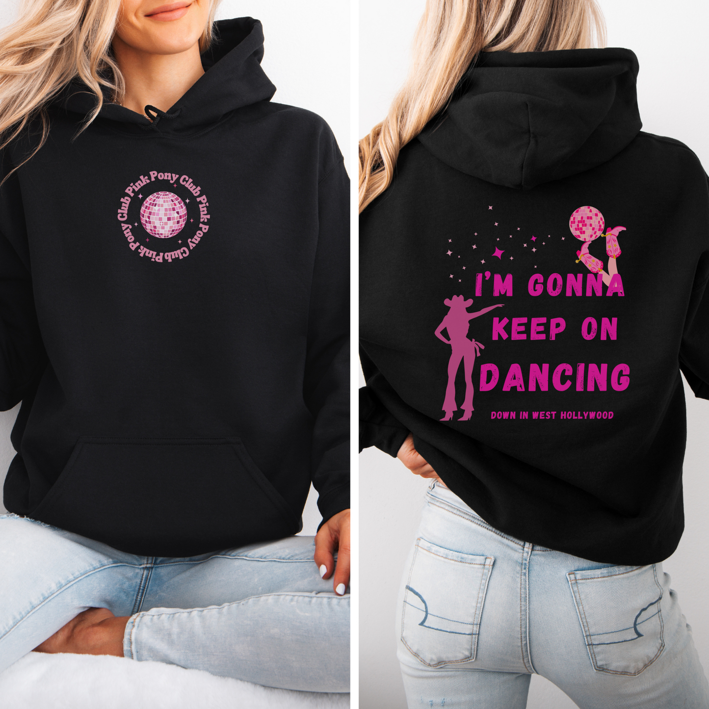 Pink Pony Club Unisex Heavy Blend™ Hooded Sweatshirt