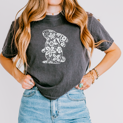 Lace Bunny Women's T-shirt