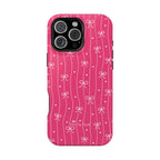 Hearts & Bows | Pink Magnetic iPhone Case