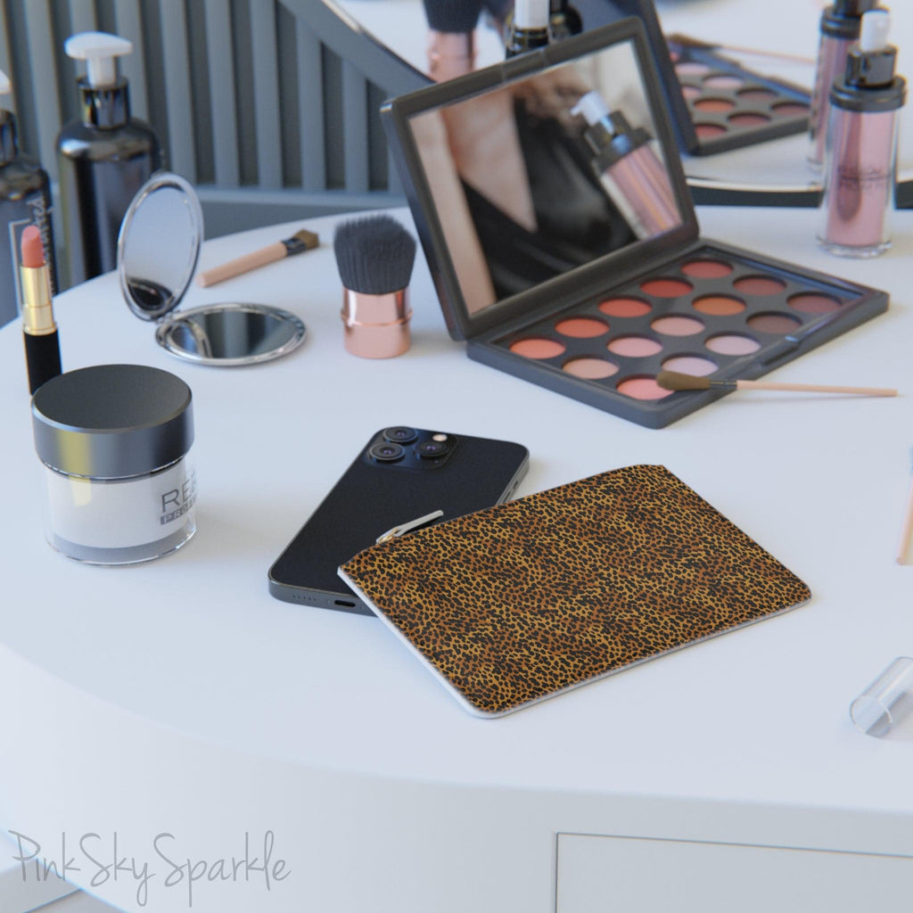 Spotted Luxe Mini Clutch Bag