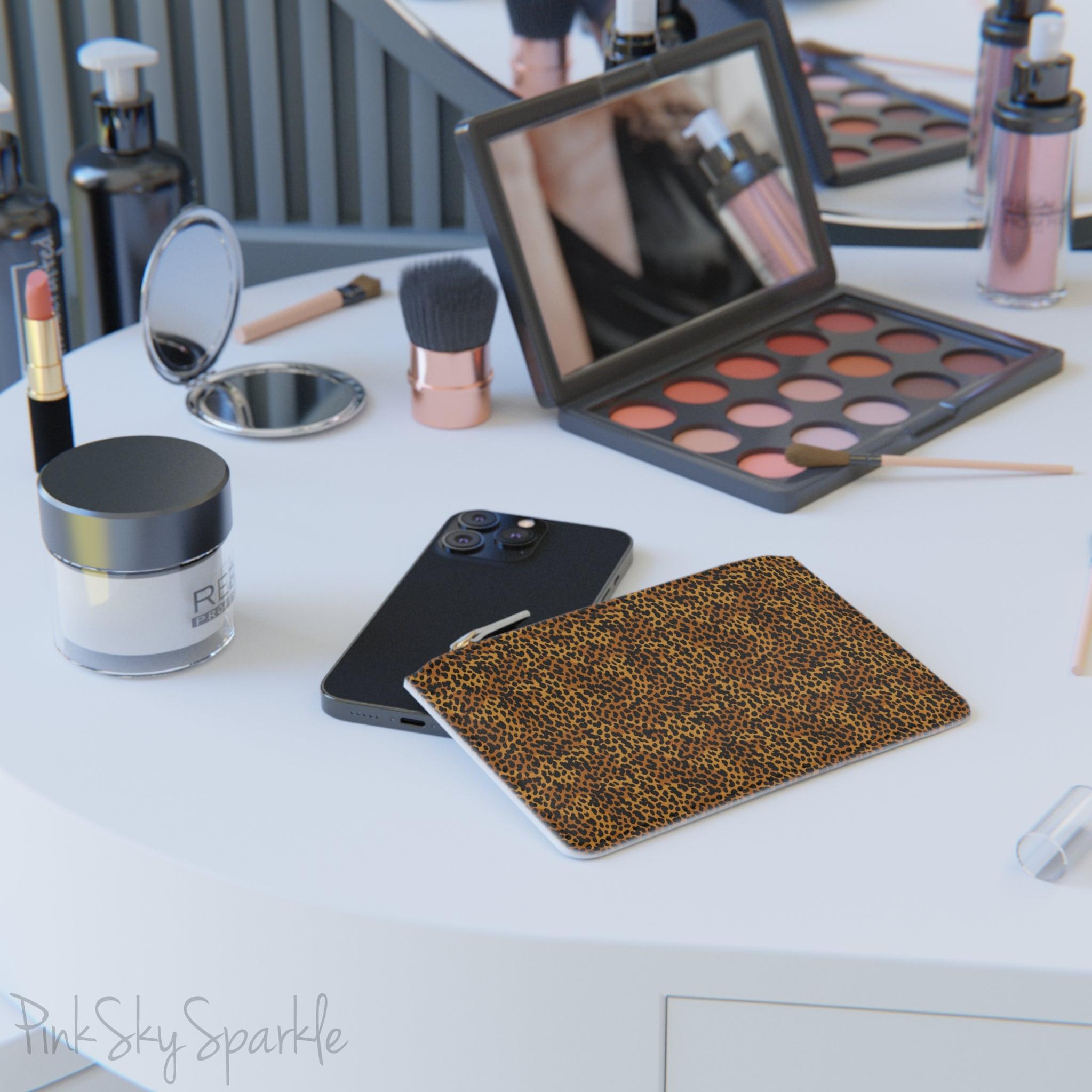 Spotted Luxe Mini Clutch Bag