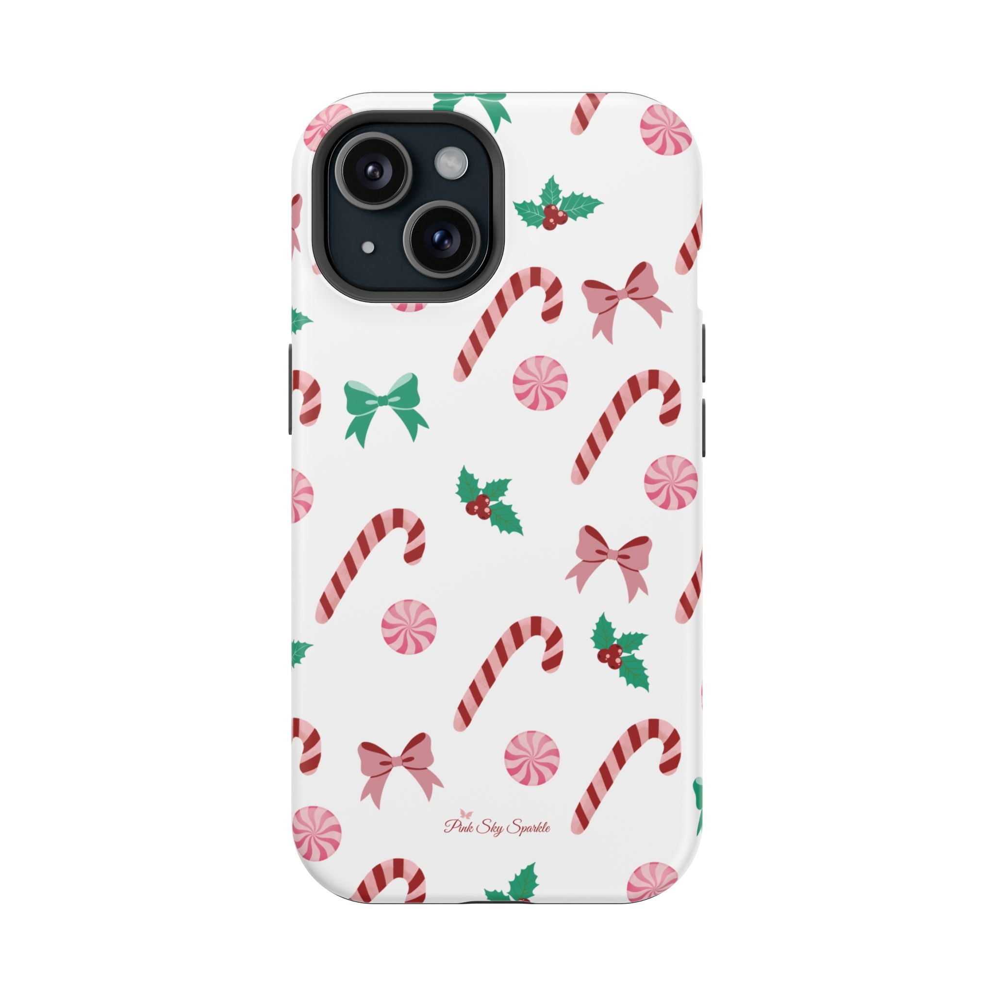 Candy Cane Lane Magnetic iPhone Case – Sweet Holiday Edition