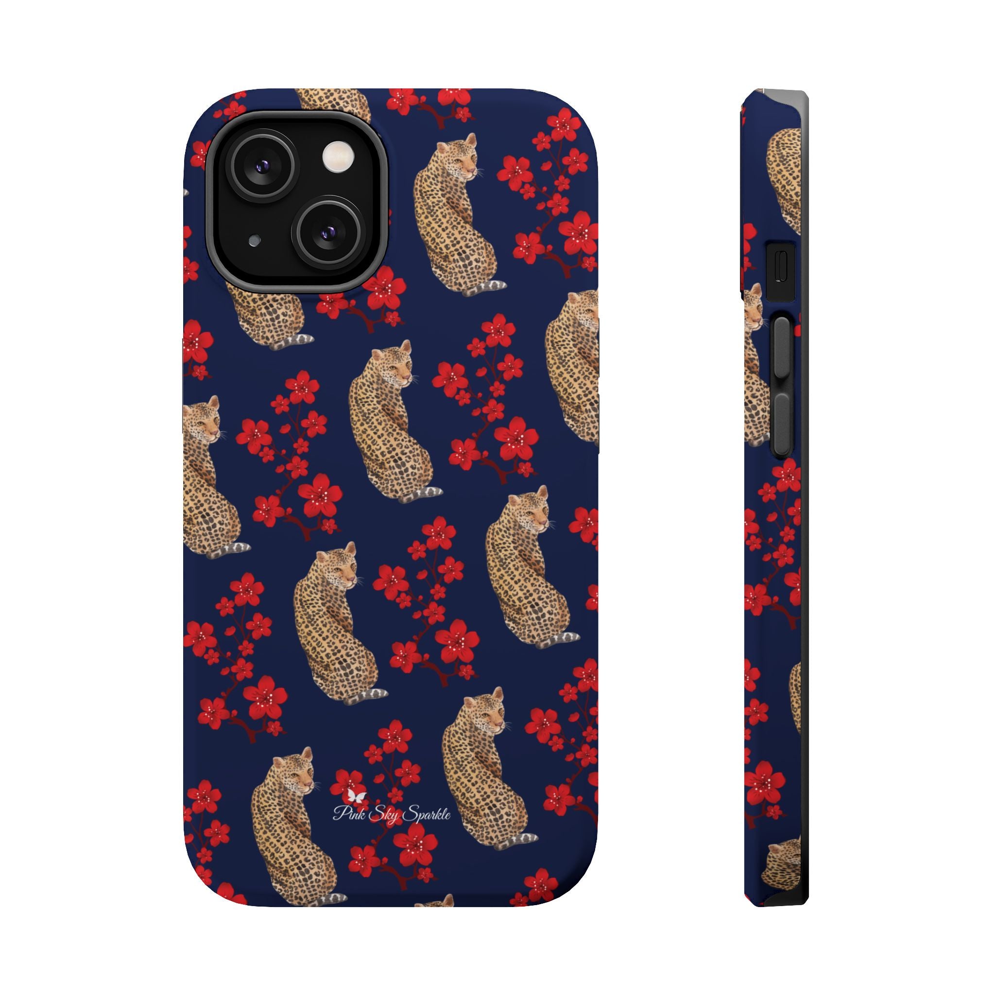 Funda magnética para iPhone Crimson Jungle
