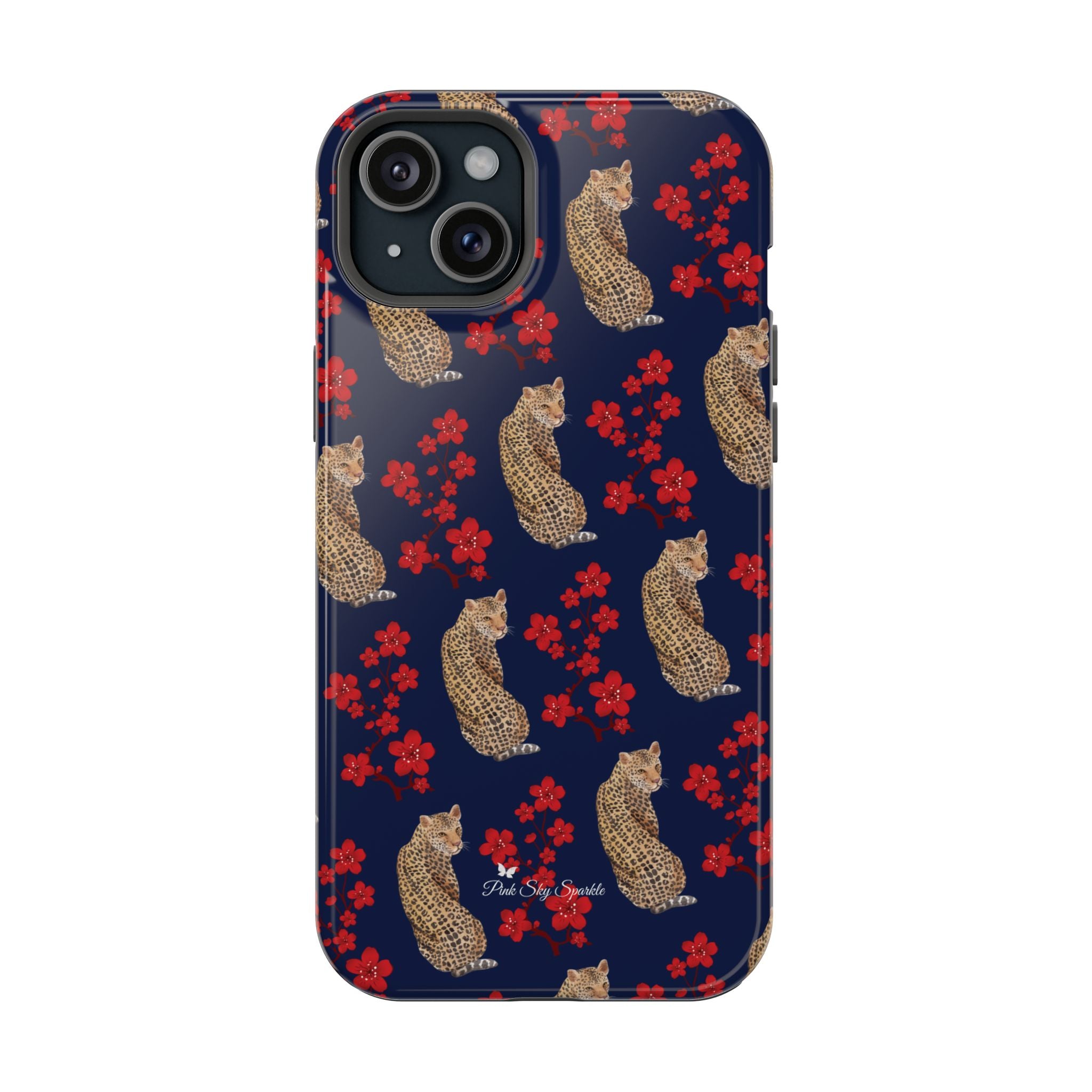 Funda magnética para iPhone Crimson Jungle
