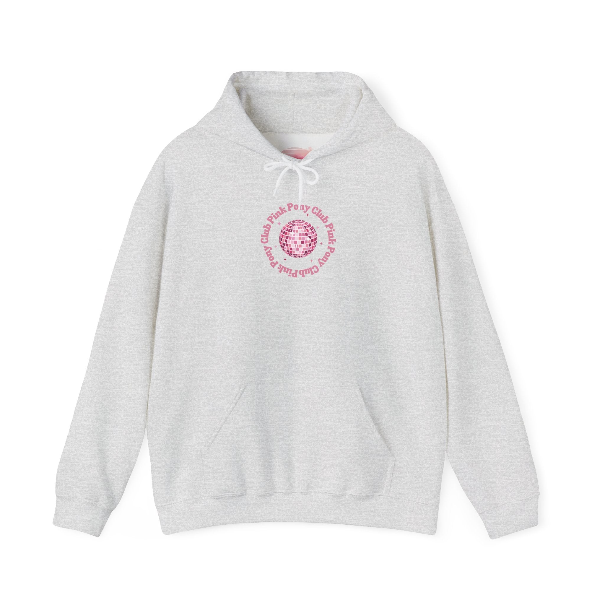 Sudadera con capucha unisex de mezcla pesada Pink Pony™