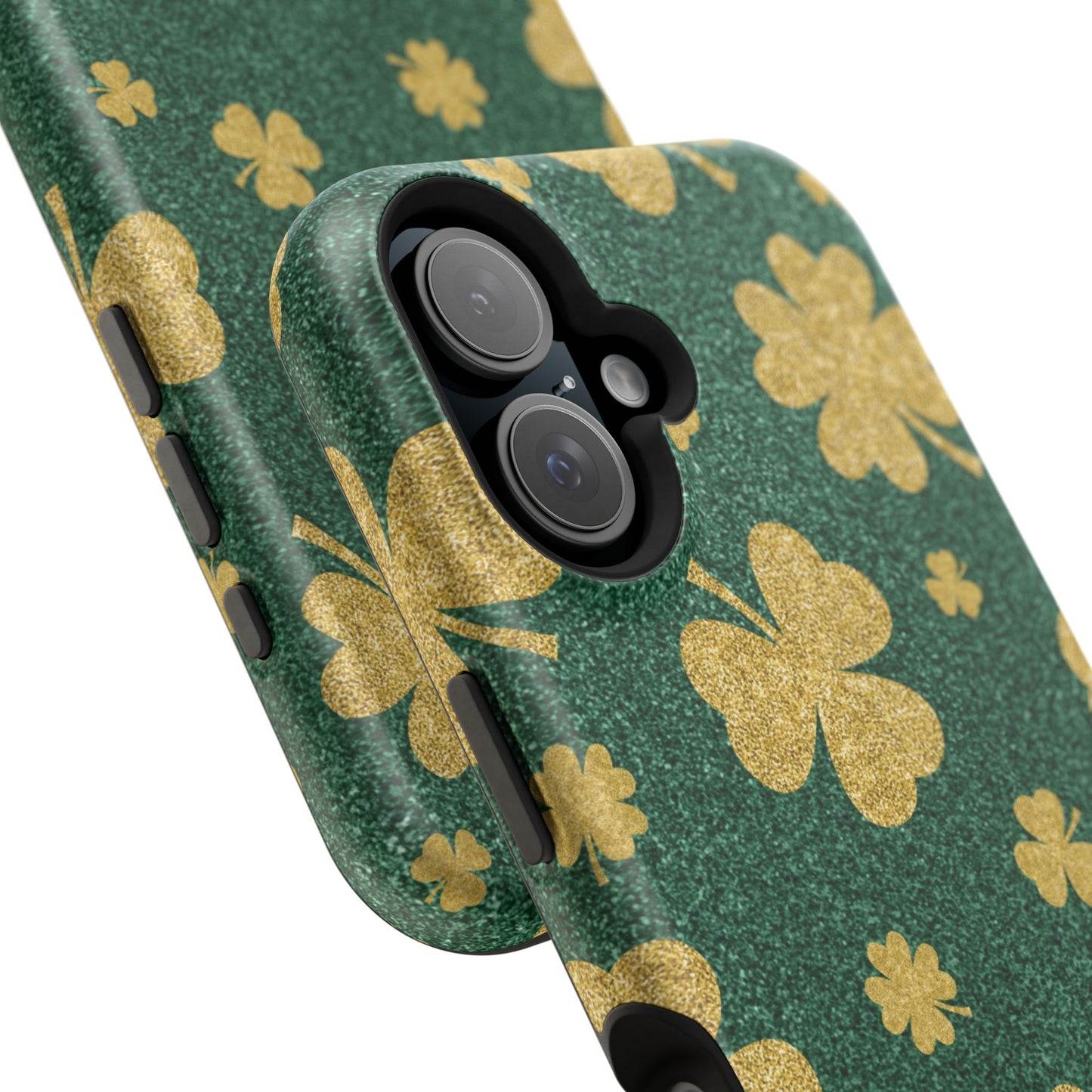 Shamrock Sparkle Magnetic iPhone Case