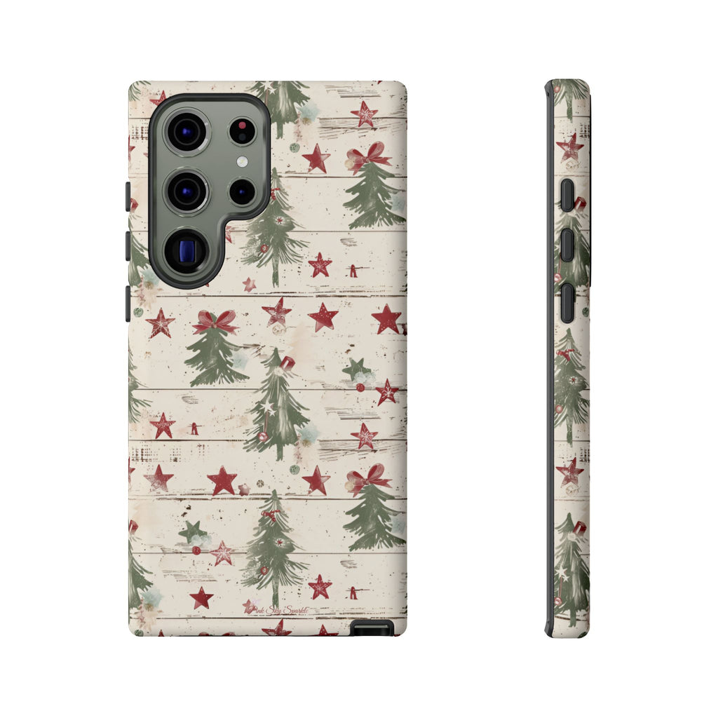 Christmas Tree Farm Tough Samsung Galaxy Phone Case
