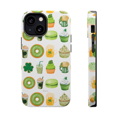 St. Patrick's Day Sips and Sweets Magnetic iPhone Case