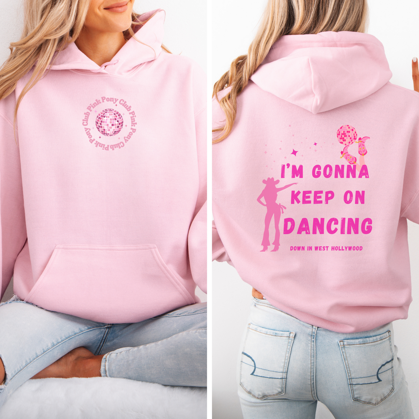 Pink Pony Club Unisex Heavy Blend™ Hooded Sweatshirt