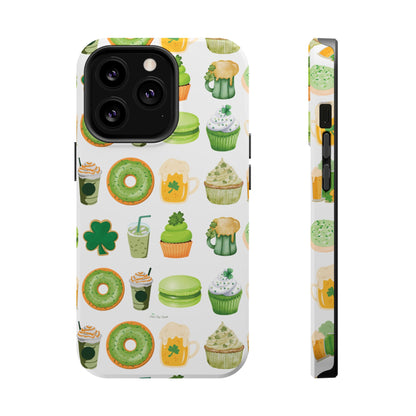 St. Patrick's Day Sips and Sweets Magnetic iPhone Case