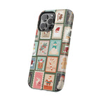 Santa’s Stamp Collection Magnetic iPhone Case