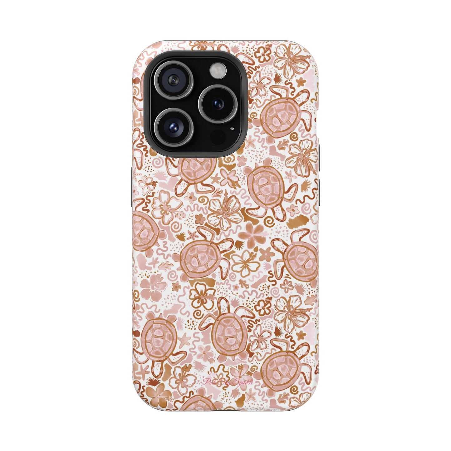 Funda magnética para iPhone Turtle Time – Boho Chic