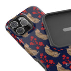 Funda magnética para iPhone Crimson Jungle