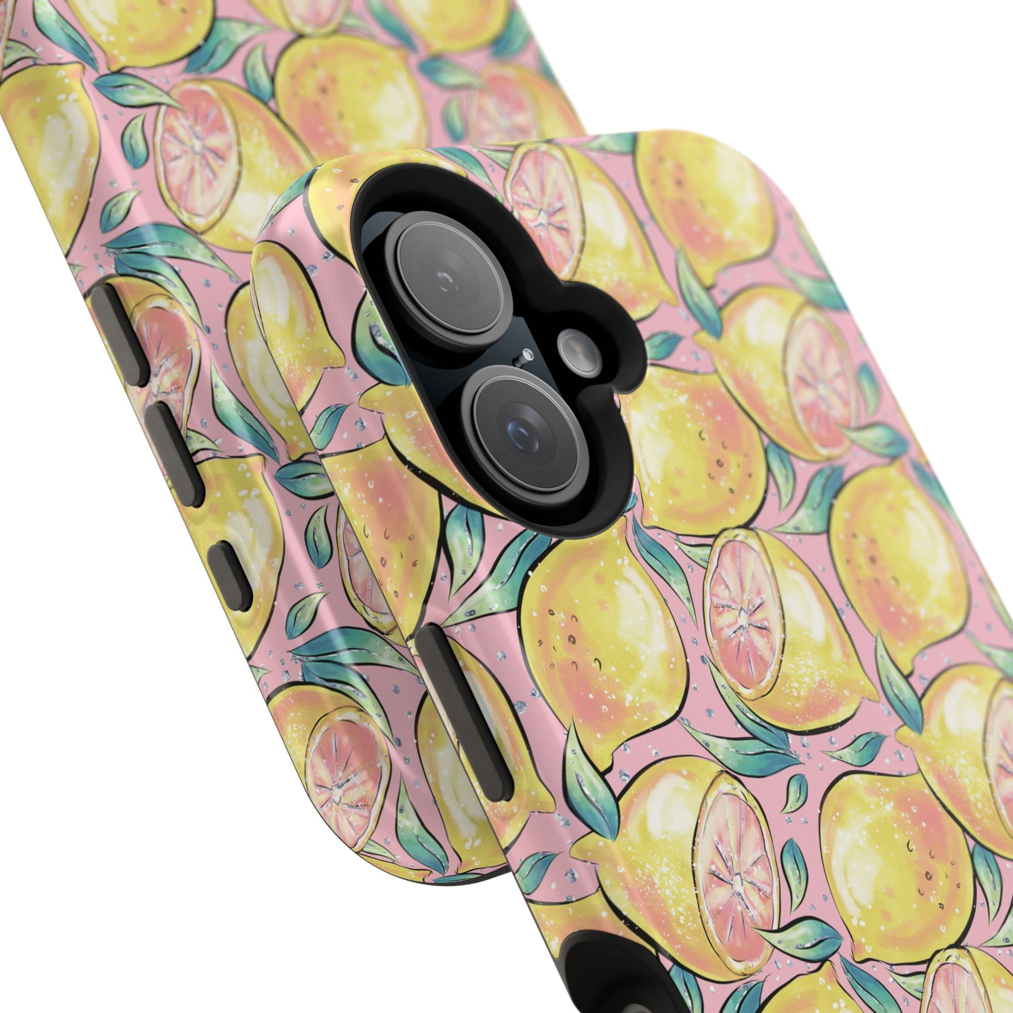 Pink Lemon Magnetic iPhone Case