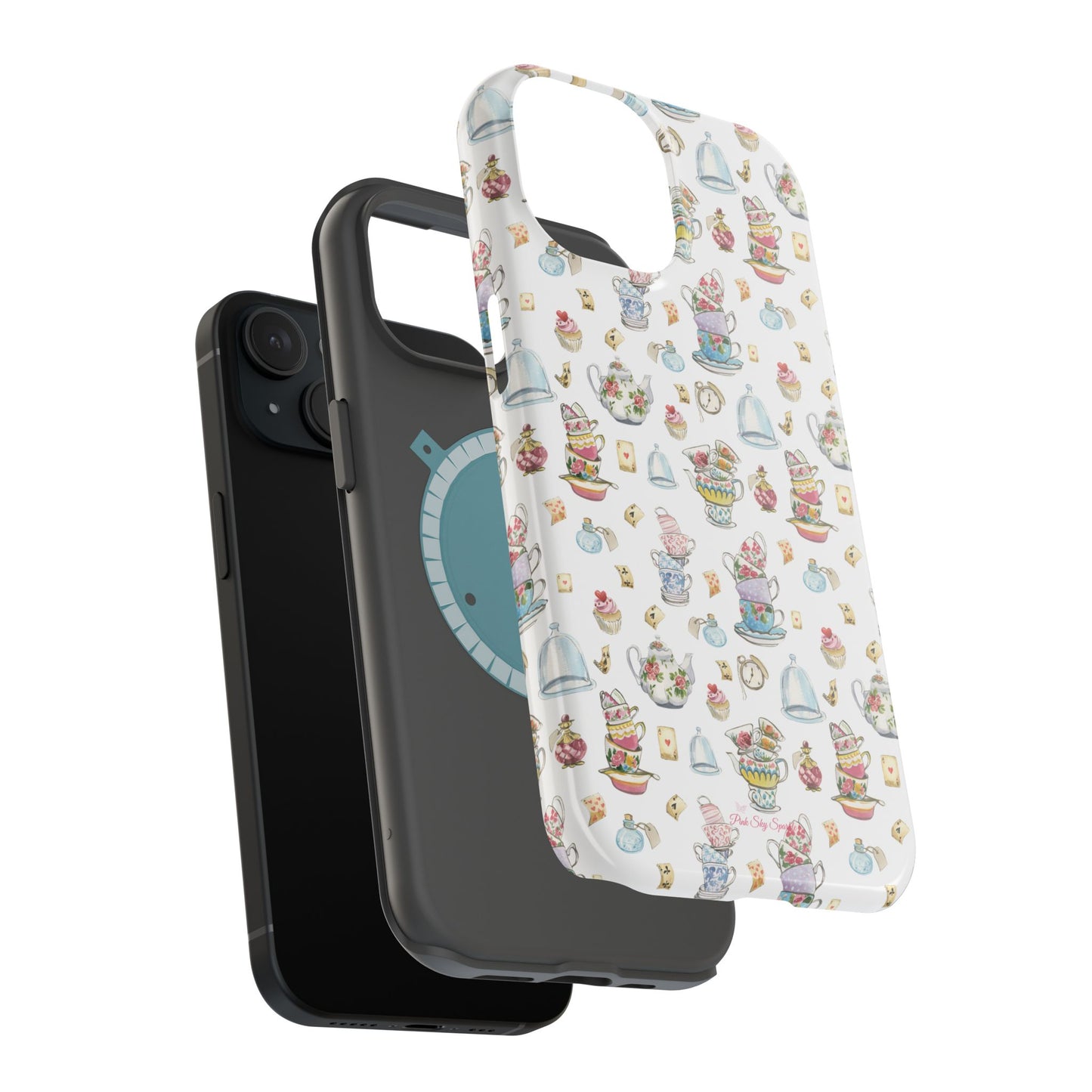 Mad Tea Time Magnetic iPhone Case