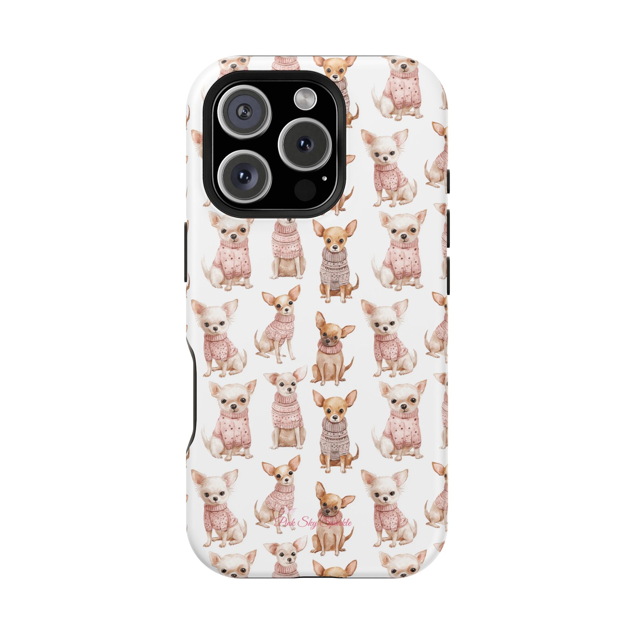 Fancy Toy Chihuahua Magnetic iPhone Case
