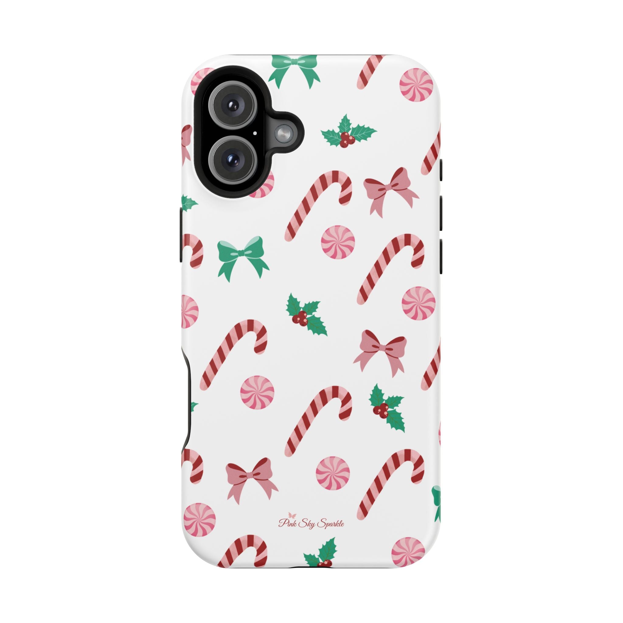 Candy Cane Lane Magnetic iPhone Case – Sweet Holiday Edition