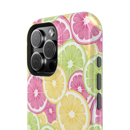 Summer Citrus Magnetic iPhone Case