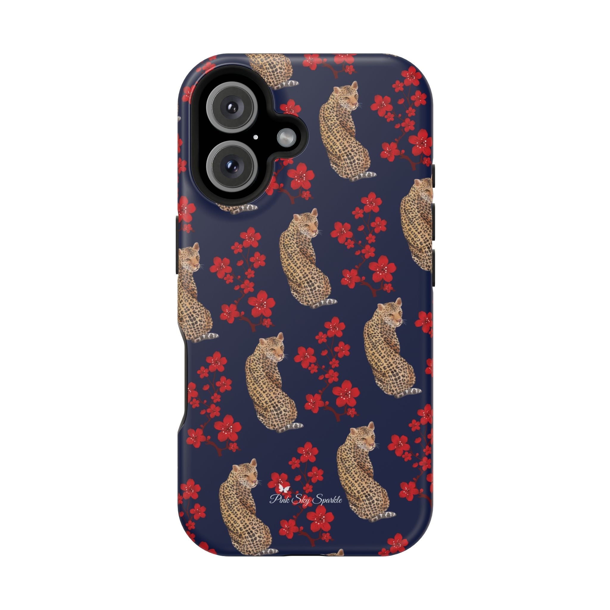 Funda magnética para iPhone Crimson Jungle