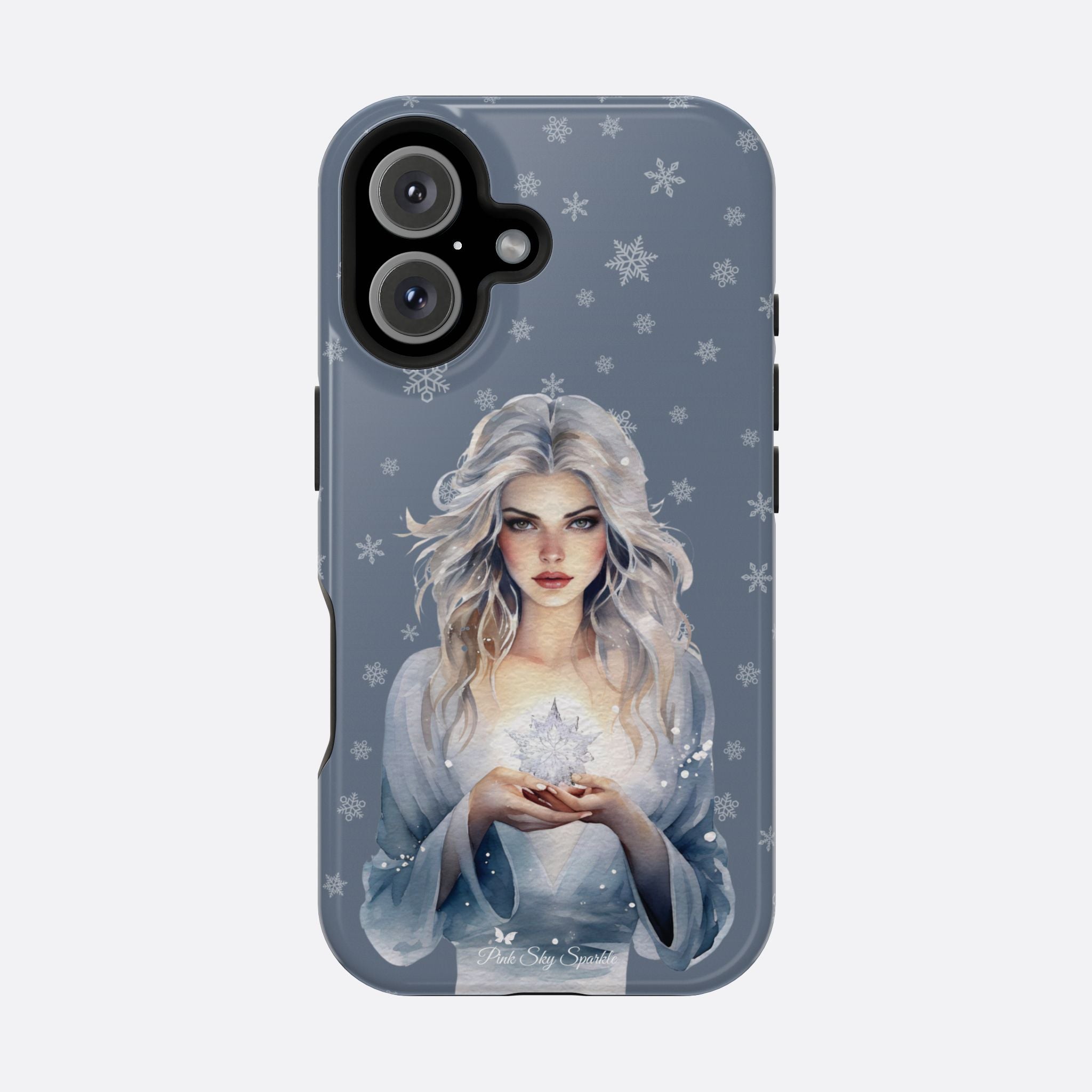 Coque magnétique pour iPhone Winter Witch