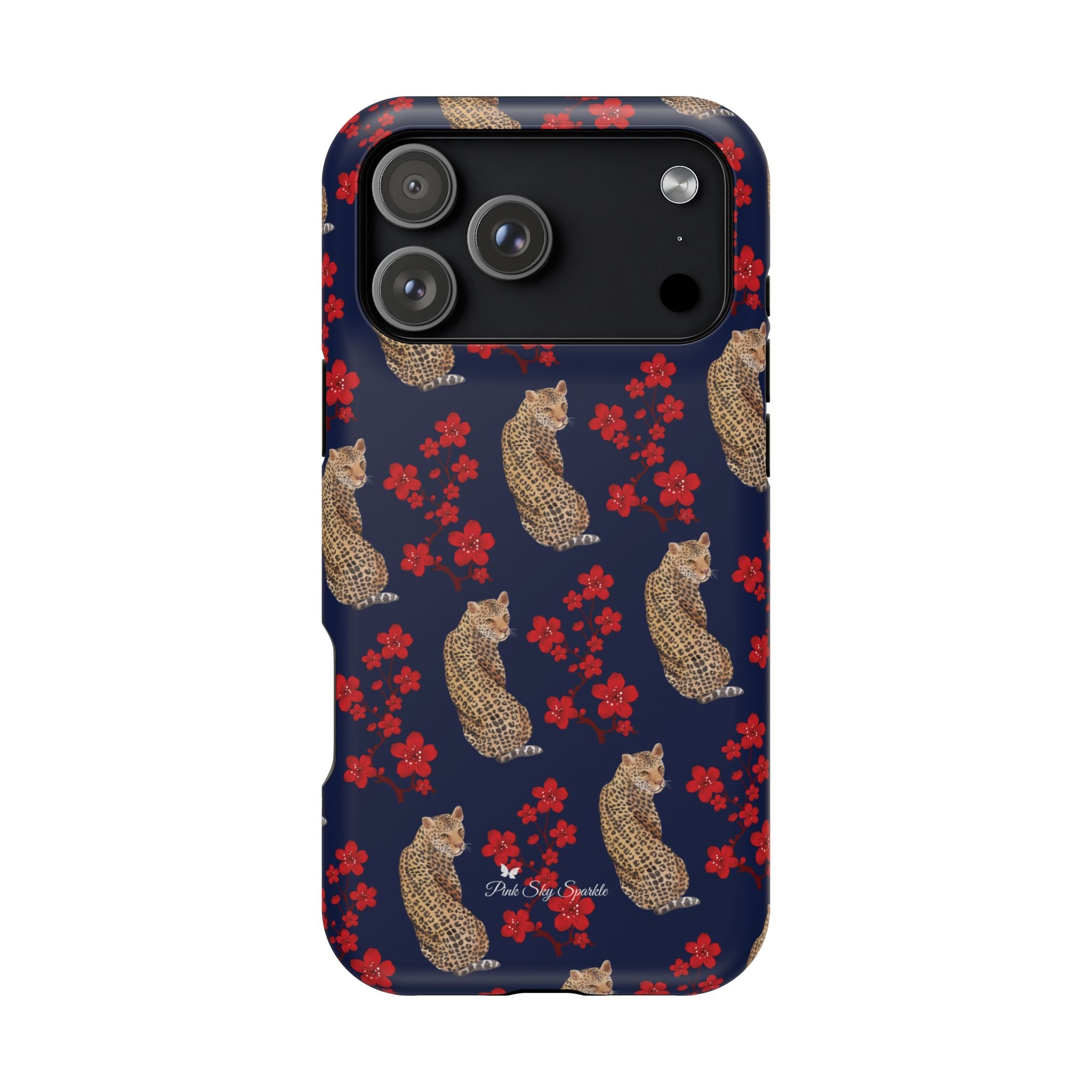 Funda magnética para iPhone Crimson Jungle