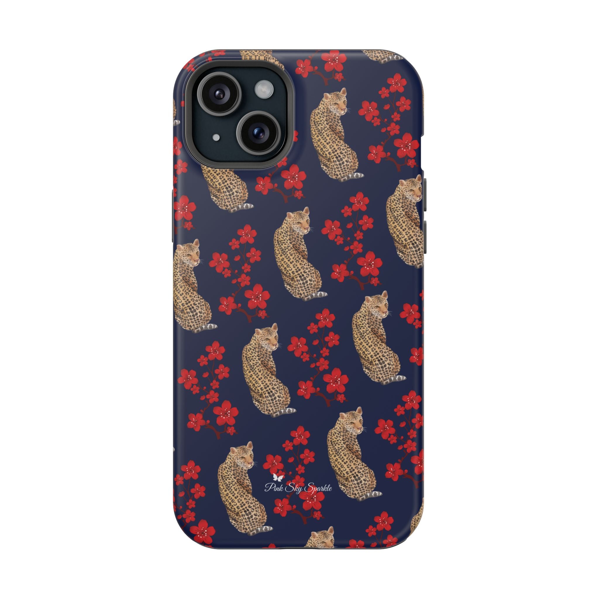 Funda magnética para iPhone Crimson Jungle