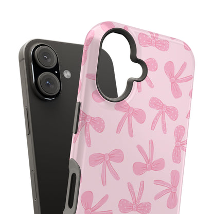Funda magnética para iPhone con lazos de Boss Girl