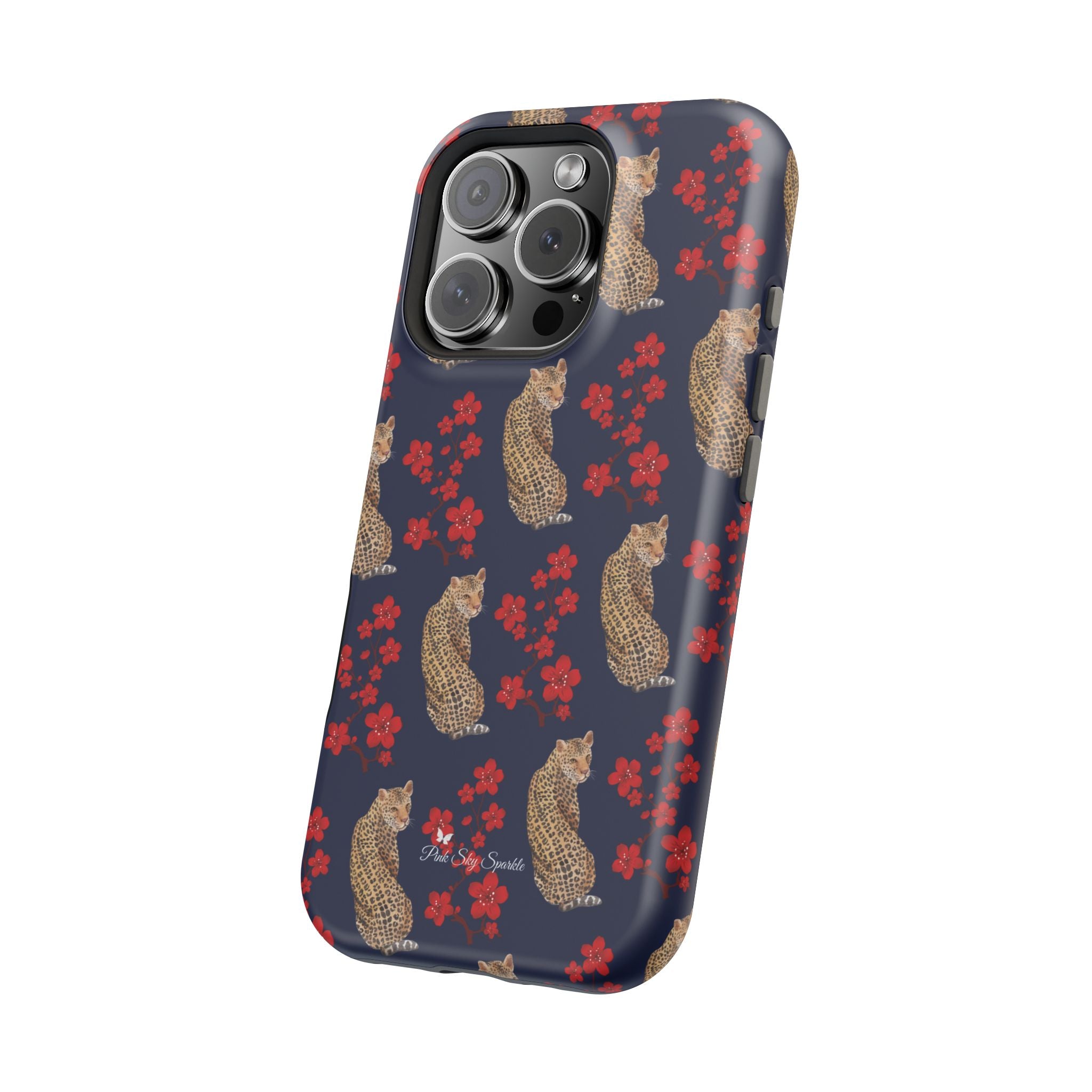 Funda magnética para iPhone Crimson Jungle
