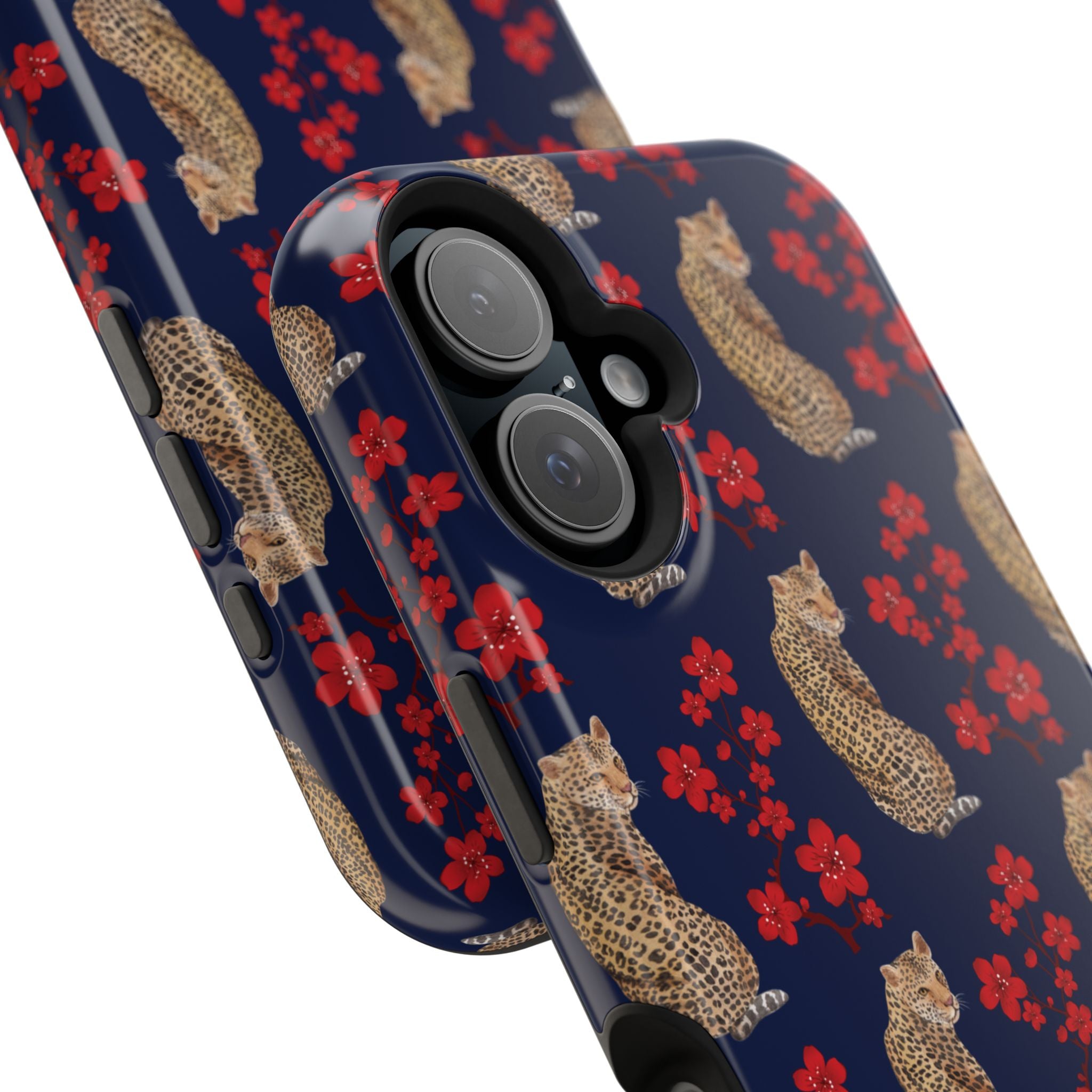 Funda magnética para iPhone Crimson Jungle