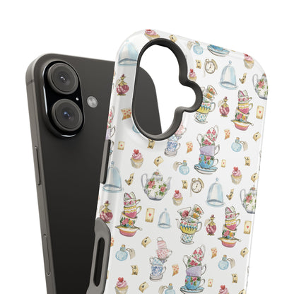 Mad Tea Time Magnetic iPhone Case