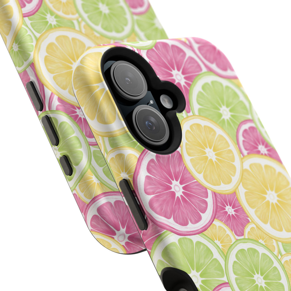 Summer Citrus Magnetic iPhone Case