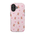 Teddy Hearts Magnetic iPhone Case