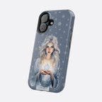 Coque magnétique pour iPhone Winter Witch