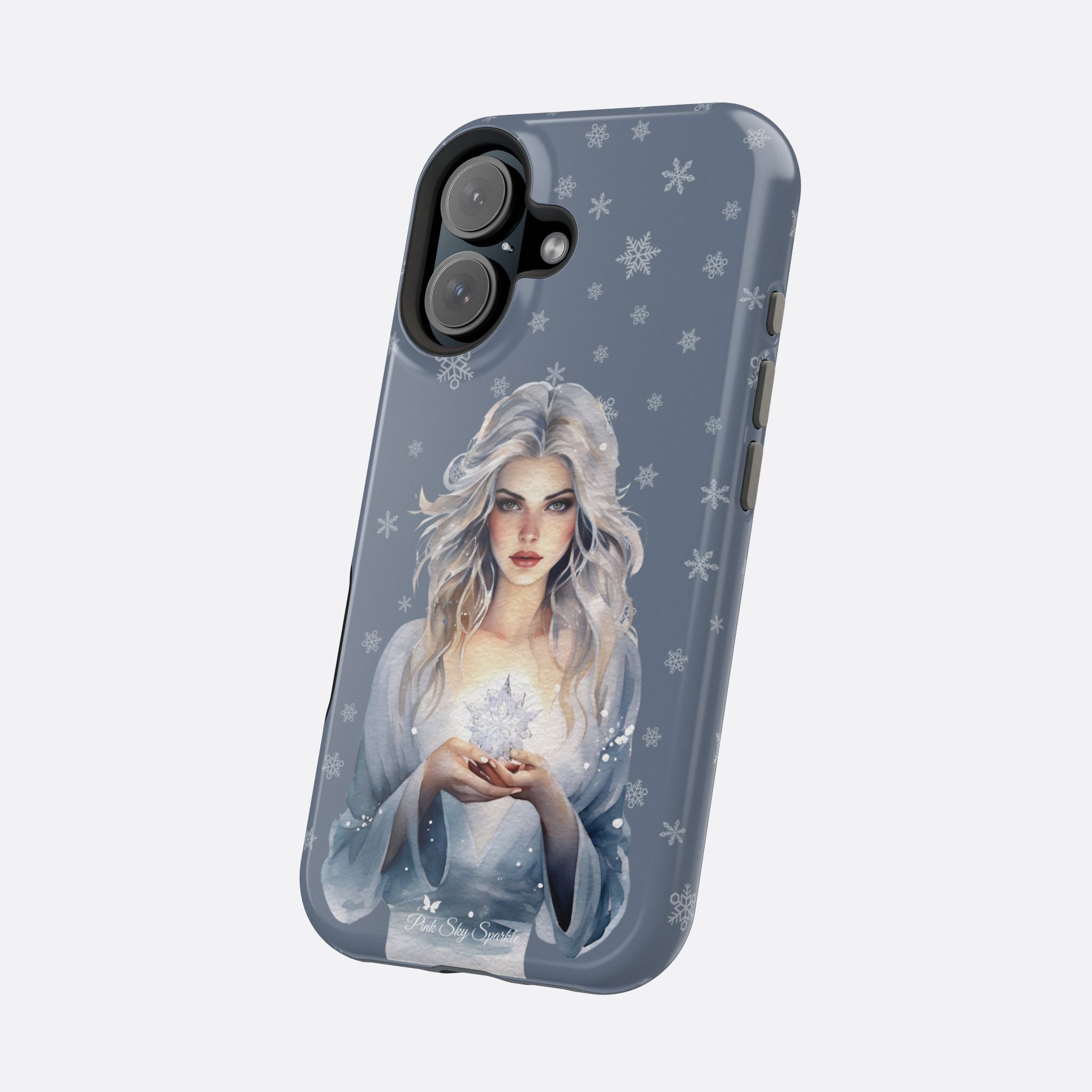 Coque magnétique pour iPhone Winter Witch