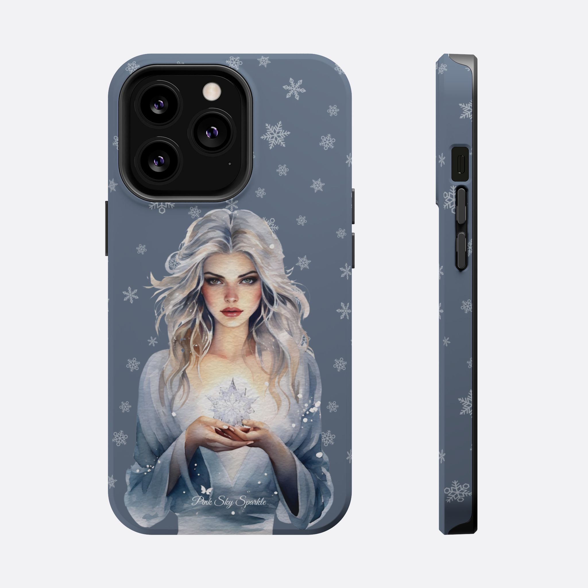 Coque magnétique pour iPhone Winter Witch