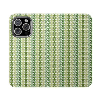 Lucky Hearts Wallet Flip Case for iPhone