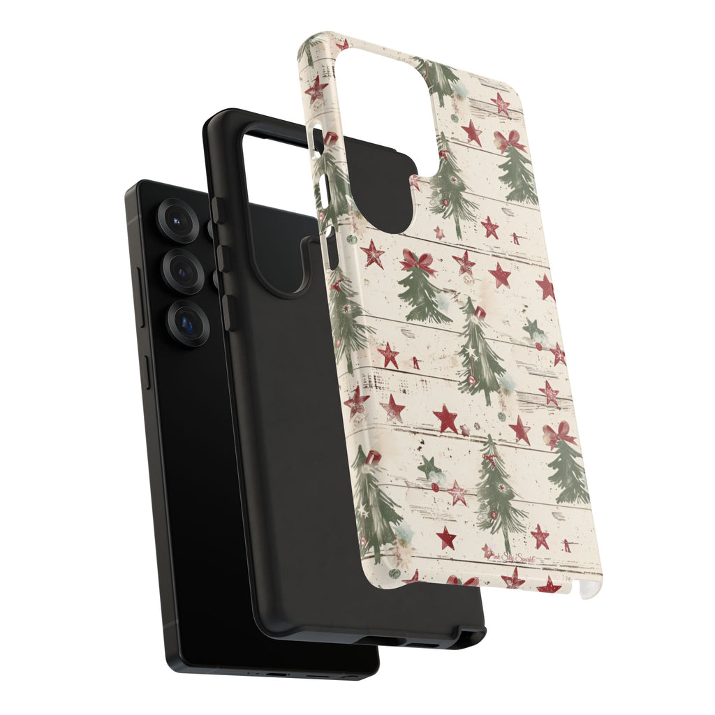 Christmas Tree Farm Tough Samsung Galaxy Phone Case