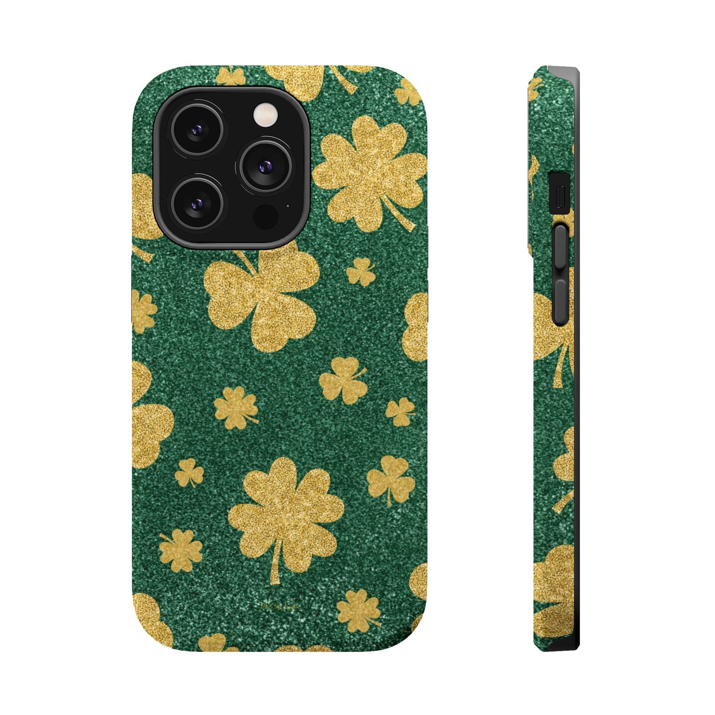 Shamrock Sparkle Magnetic iPhone Case