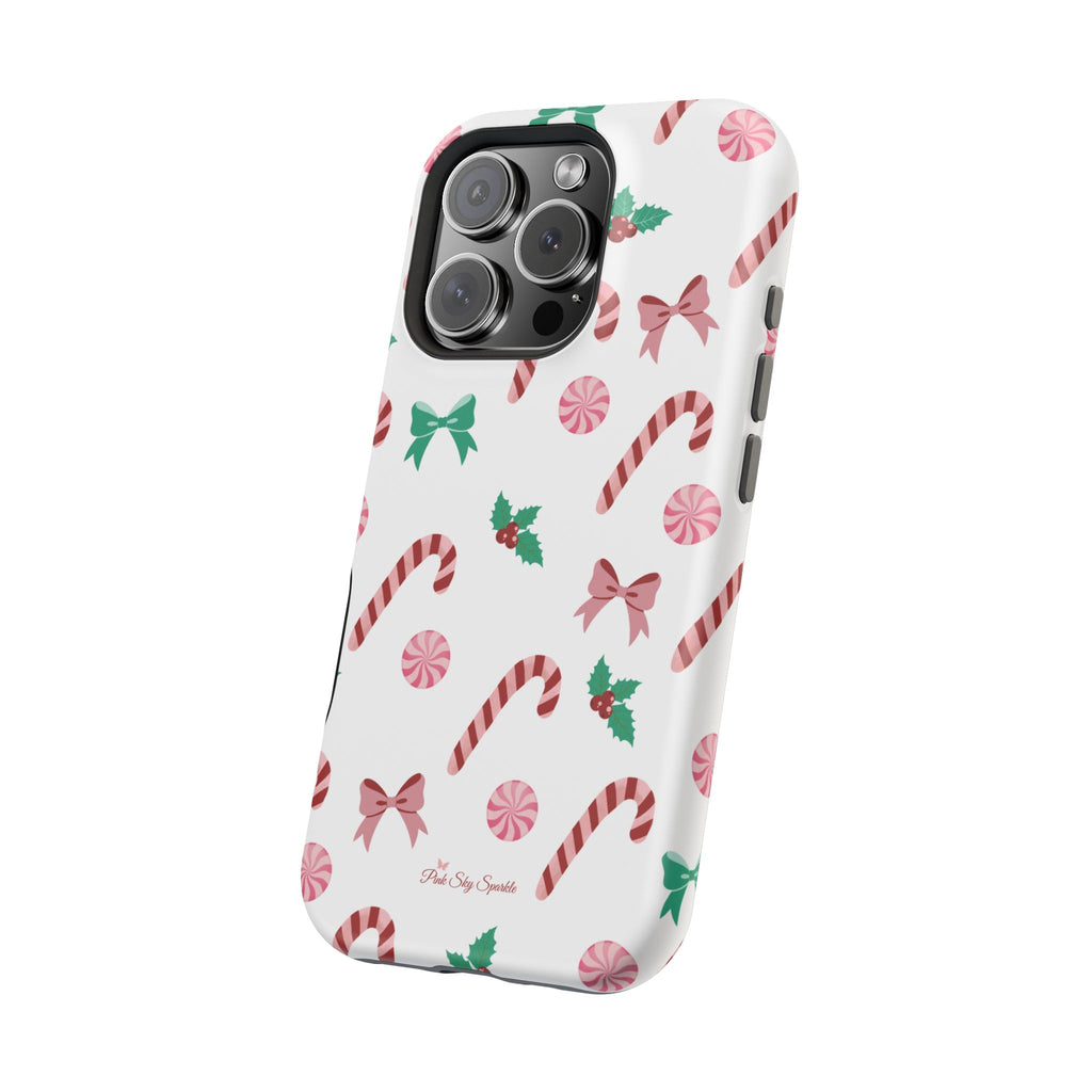 Candy Cane Lane Magnetic iPhone Case – Sweet Holiday Edition